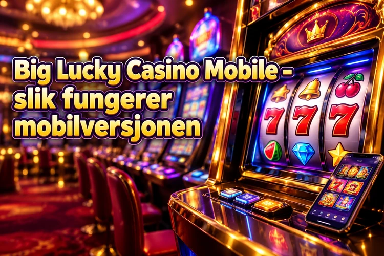 Big Lucky Casino Mobile - slik fungerer mobilversjonen